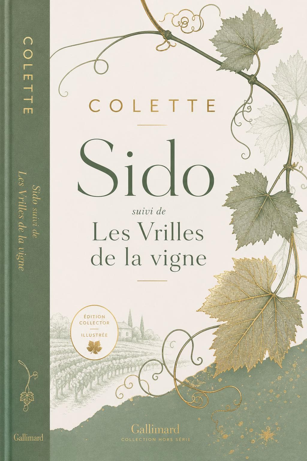 Couverture — Sido suivi de Les Vrilles de la vigne